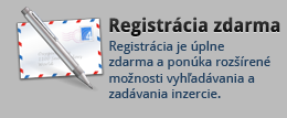 Registrácia zdarma